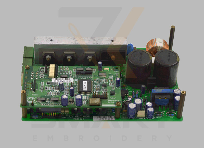 Naudota variklio vairuotojo MS-02 plokštė Kinijai „Dahao“ siuvinėjimo mašinų sistemos atsarginės dalys