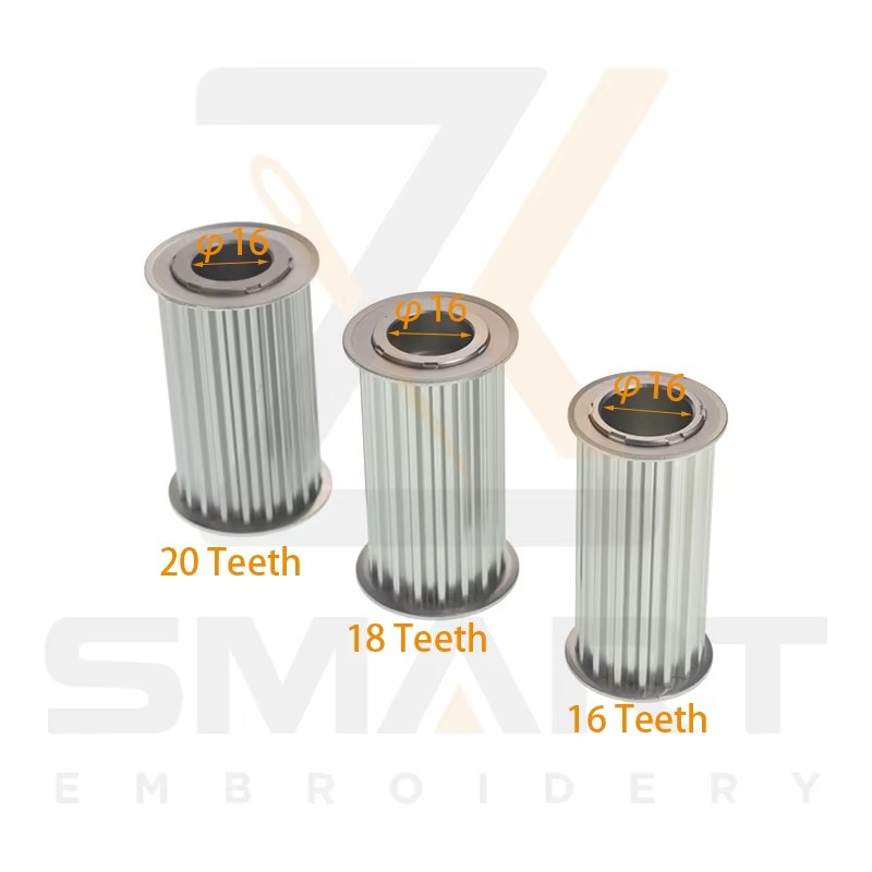 Tajima SWF šlifavimo mašina Pulley S5M 16/18/20 Dantys 501490030S12 UN110030B000 MXS711B00000 501491020S03 501491020000