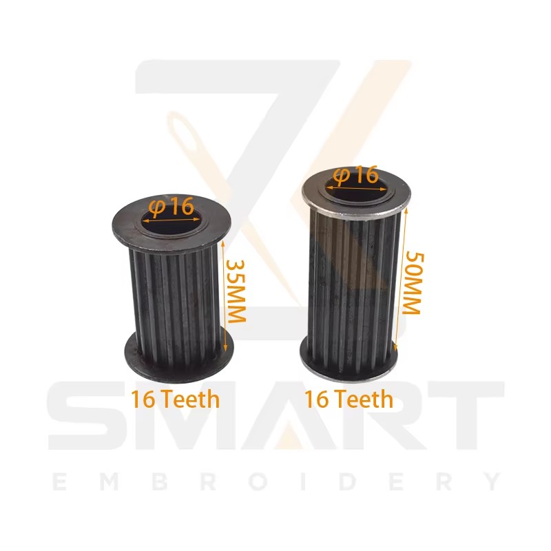 Tajima SWF siuvimo mašinos dalys Pulley geležies medžiaga S5M 16 Dantys 35/50 MM 501490030S12 UN110030B000 501470050S11