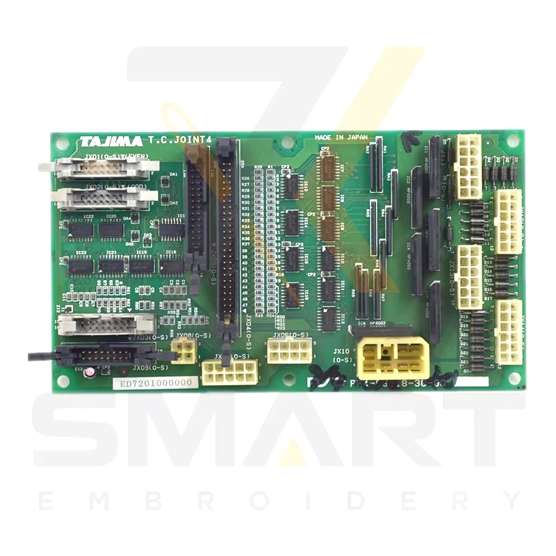 Naudotos „Tajima“ kortelės ETJ-T.C.JOINT4 siuvimo mašinos dalys ETJ-T.C.JOINT4