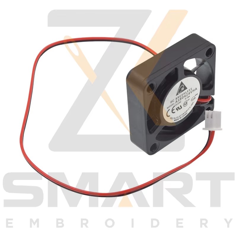 Ventiliatorius 40*40*10 24V, skirtas siuvimo mašinoms EDH06-40*40*10-24V