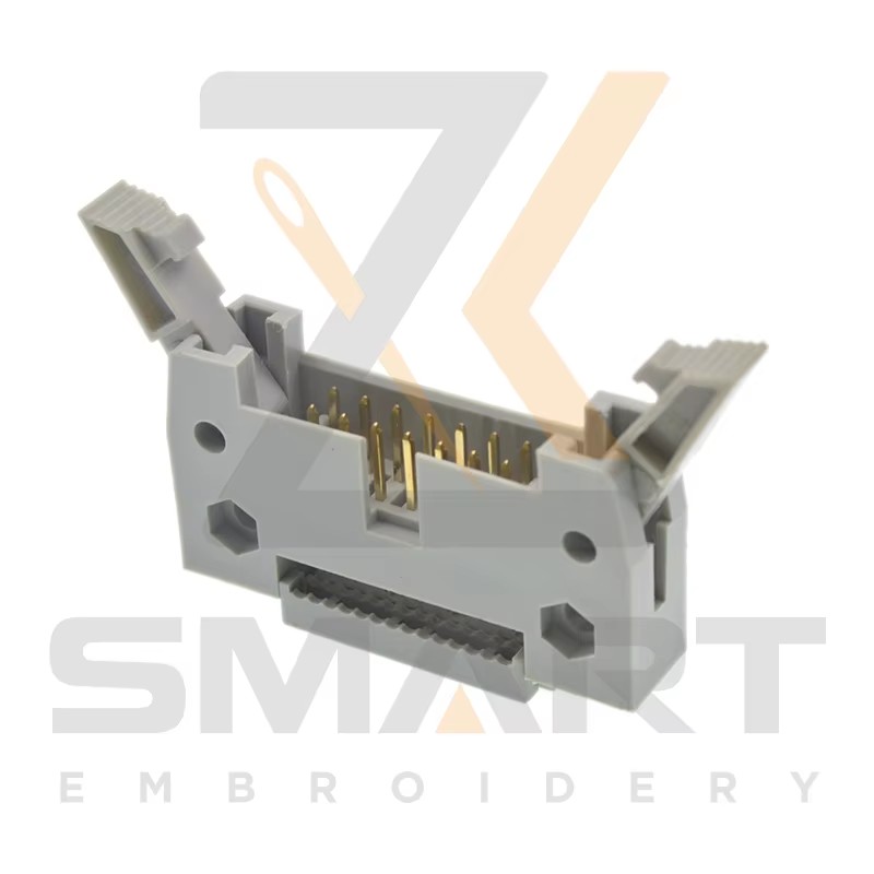 20 vienetų kabelio spaudimo tipo ragų lizdas 14 strypų siuvimo mašinos dalys E12-DC2-14P