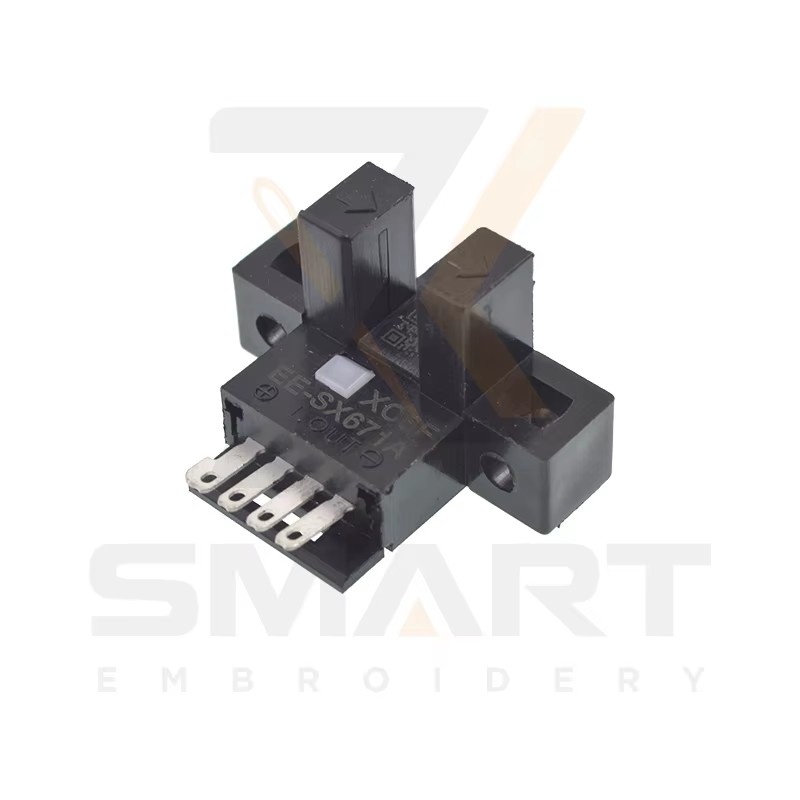 EE-SX-671A jutiklis TAJIMA siuvimo mašinai EG7102000000 642200090001 foto jungiklis