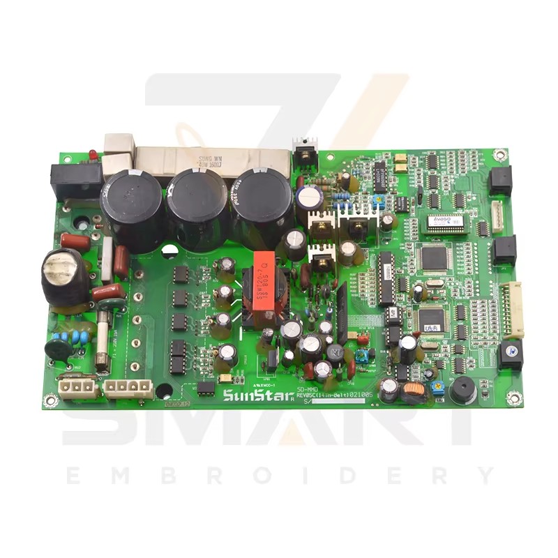 Naudota motina plokštė SD-MMD REV05C(14TH-Belt) 4 ir 6 galvutėms SWF siuvimo mašina
