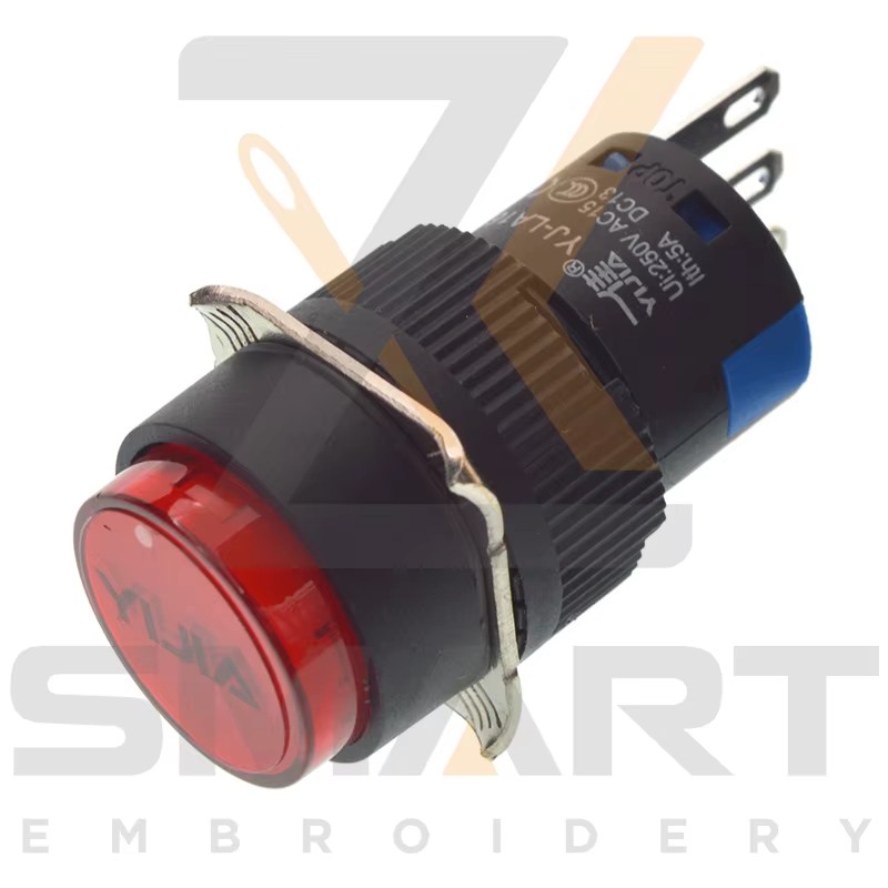 Butoninis jungiklis savarankiškai grįžta be lempos Kinijos siuvimo mašinos dalys EDH06-YJ-LA16G-11 EDH06-YJ-LA16R-11