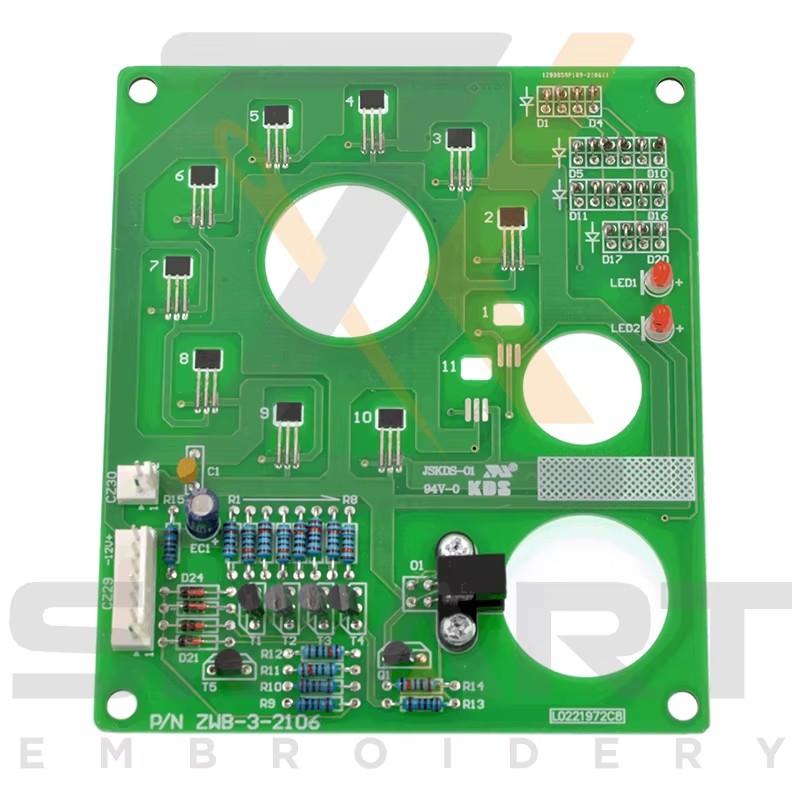 DAHAO ZWB kortelė Kinijos siuvimo mašinoms EDH0505-ZWB-C