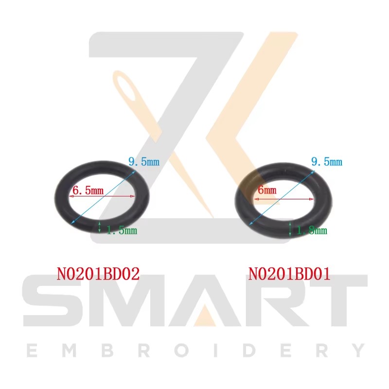 100 vienetų A9014055 KF232120 O žiedai N0201BD01 N0201BD02