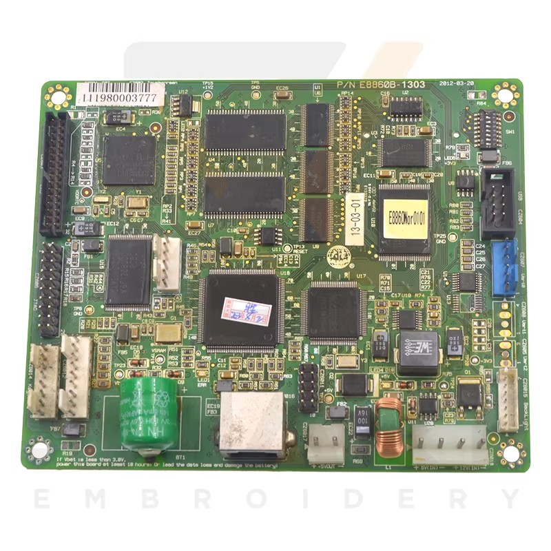 Naudota DAHAO E8860 CPU motina plokštė Kinijos siuvimo mašina EDH0101-E8860-U