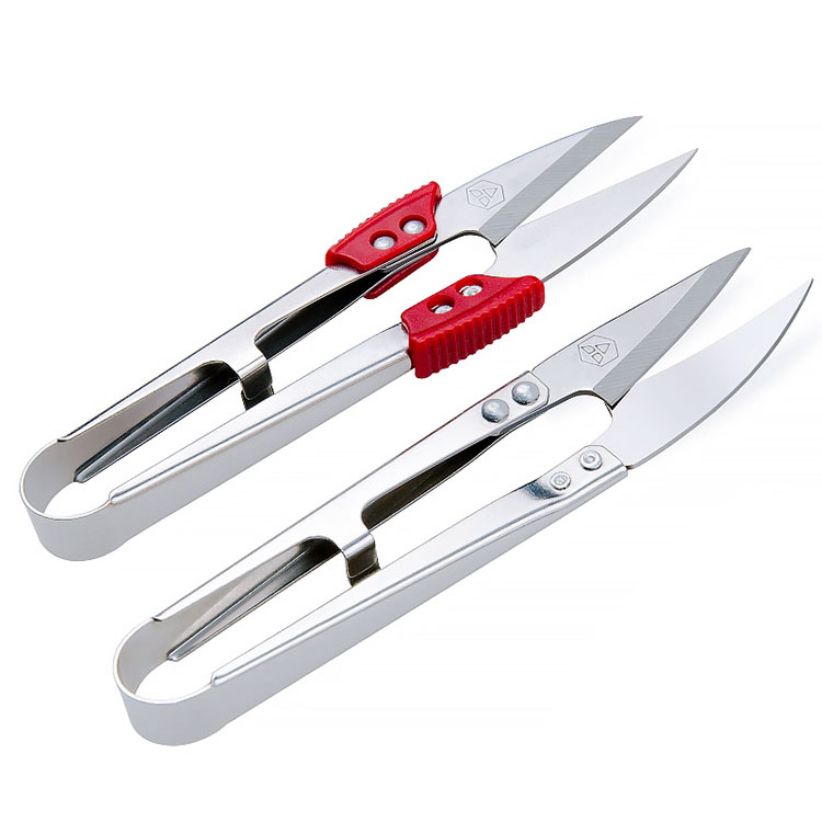Pjovimo pluošto pjaustyklės, nerūdijančio plieno kreivės galvos pjaustyklės, siūlo galai siuvimo, siuvimo, apdailos, mažos pjaustyklės namų ūkiui be šaltinių